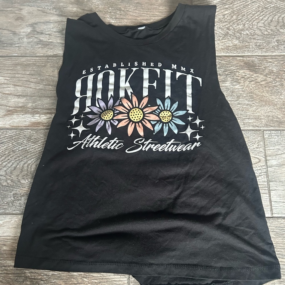 Rok fit crop top